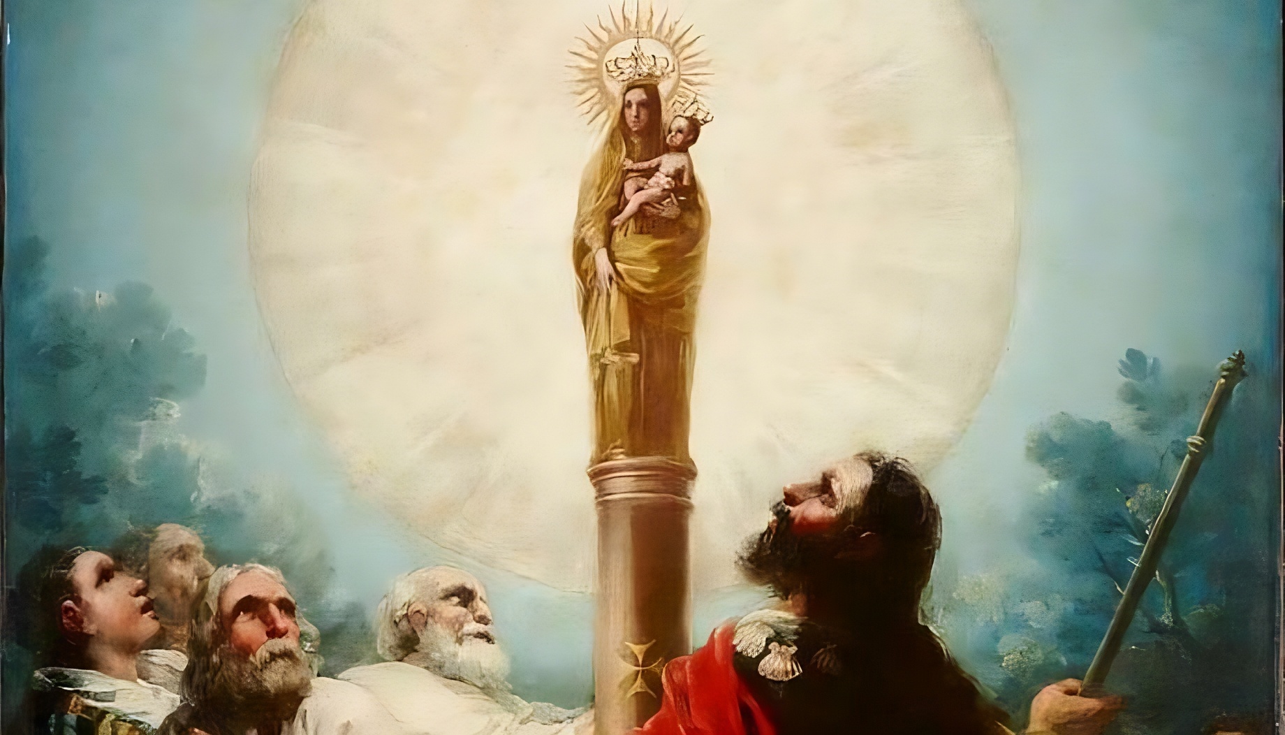 venida de la virgen a zaragoza